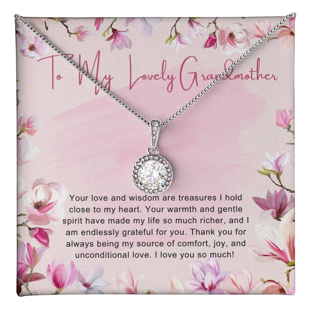 To My Lovely Grandmother- Eternal Hope Necklace