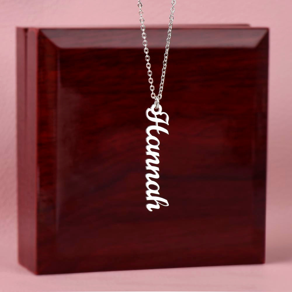 Custom Name Necklace Gold Plated Personalized Jewelry Gift for Women