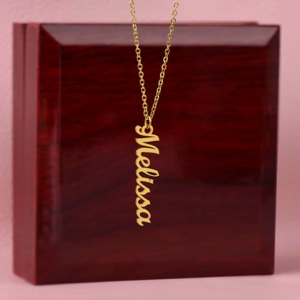 Custom Name Necklace Gold Plated Personalized Jewelry Gift for Women